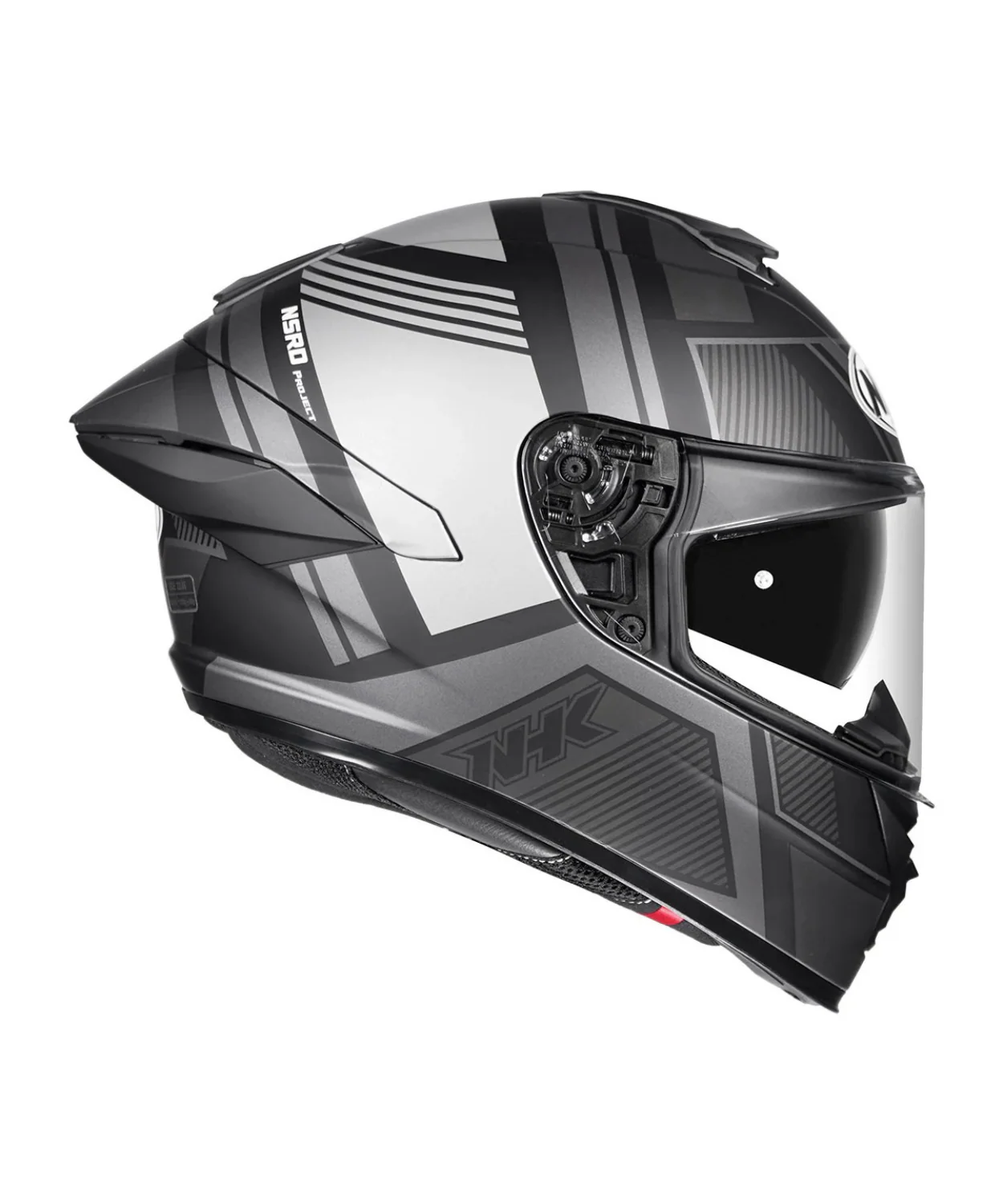 NHK K5R Fader Helmet - Matt Grey - Image 2