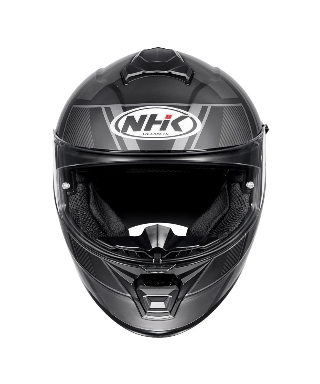 NHK K5R Fader Helmet - Matt Grey - Image 3