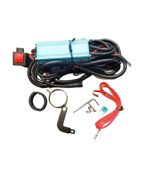 HJG Premium Wire Harness Dual Colour - With Dual Switch/Relay/Fuse/Flasher - Image 2