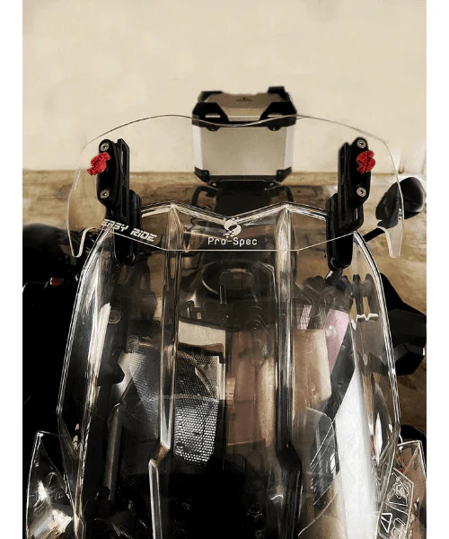ProSpec Easy Ride Windshield Extender for Triumph Tiger 800 OE Short Screen (2014 - 2017) - ER 700 - Image 2