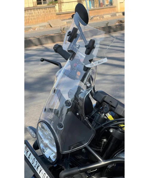 ProSpec Easy Ride Windshield Extender Tall for RE Himalayan 450 - ER 860 - Image 3