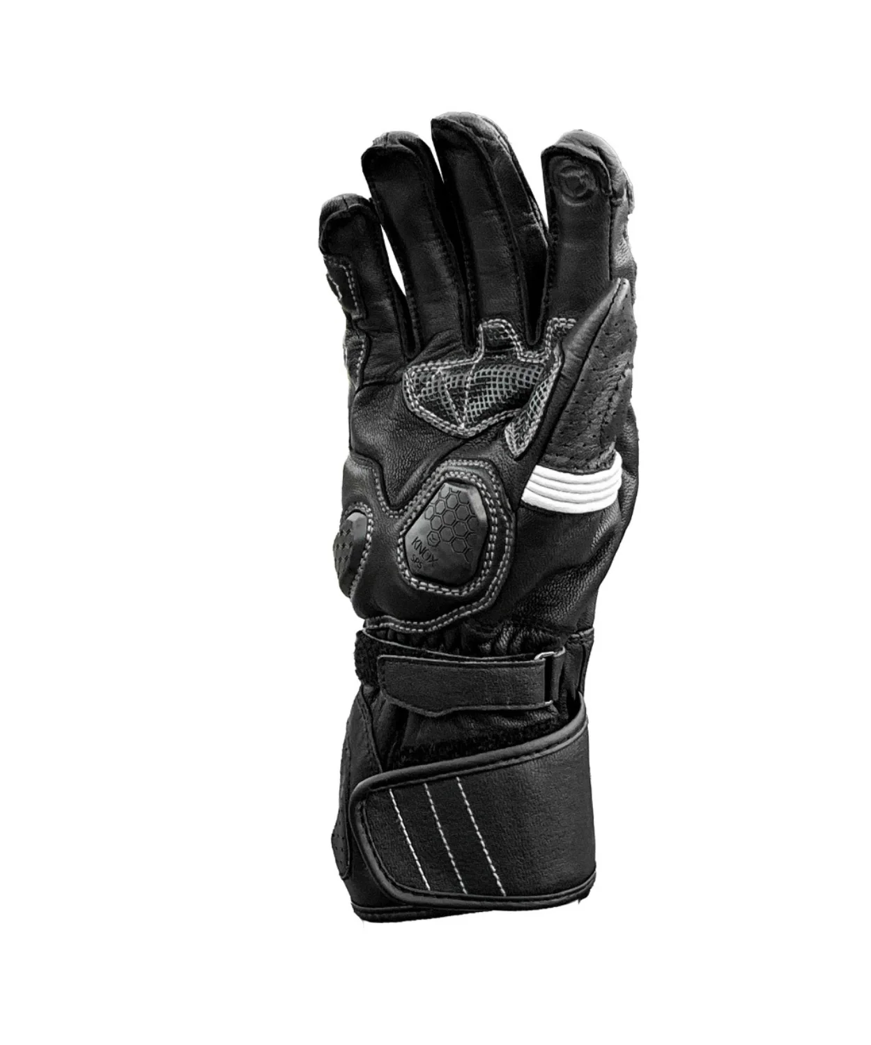 Raida AeroPrix Carbon Edition Riding Gloves - White - Image 3