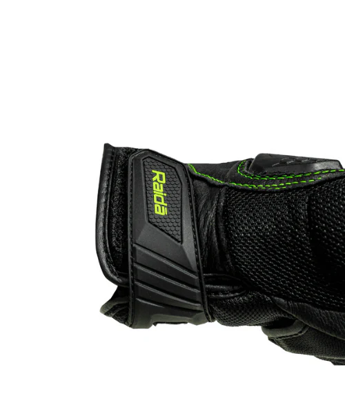 Raida AirWave Motorcycle Riding Gloves - Black Hi-Viz - Image 4