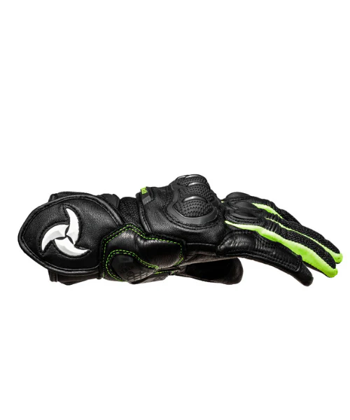 Raida AirWave Motorcycle Riding Gloves - Black Hi-Viz - Image 5