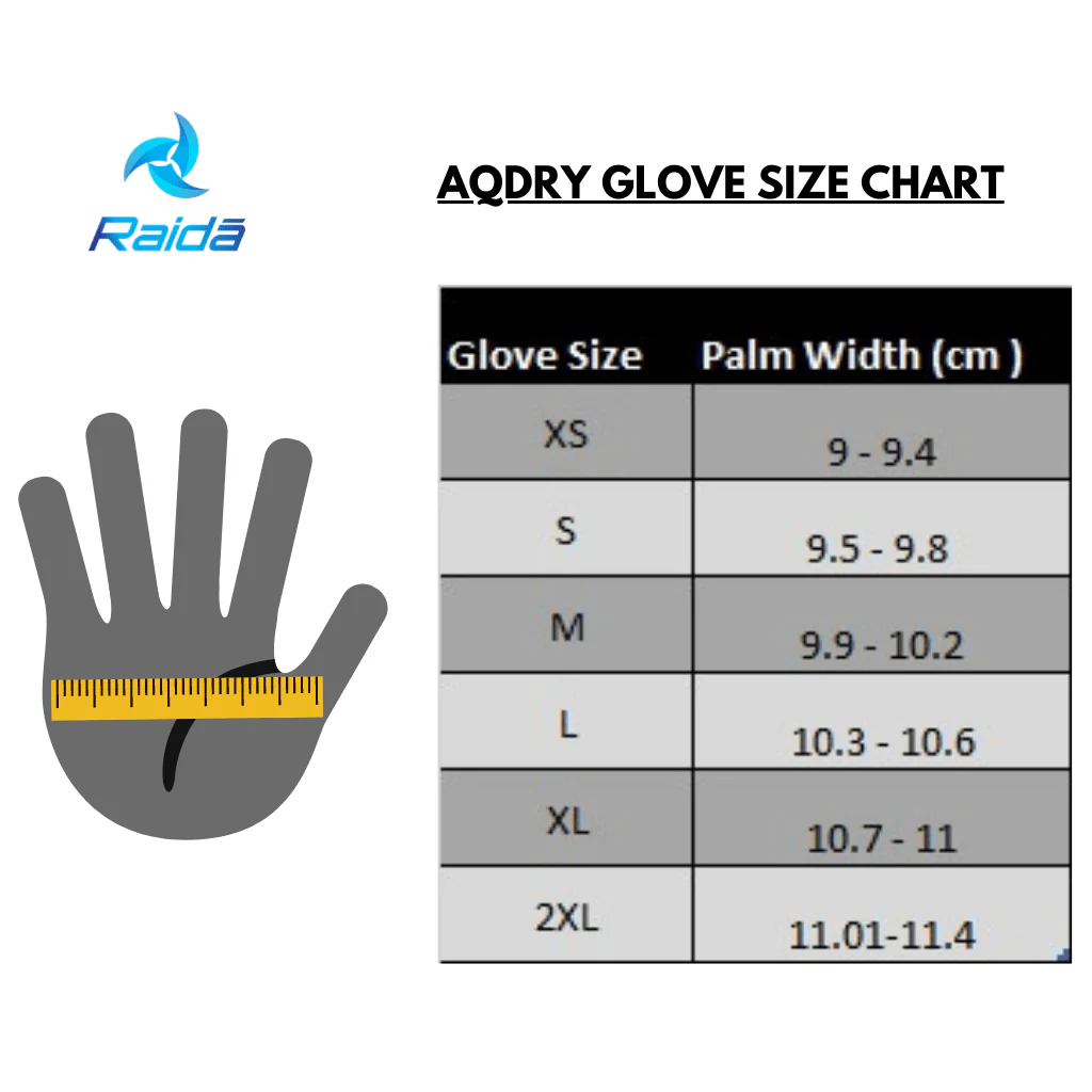 Raida AqDry Waterproof Riding Gloves Red - Image 5