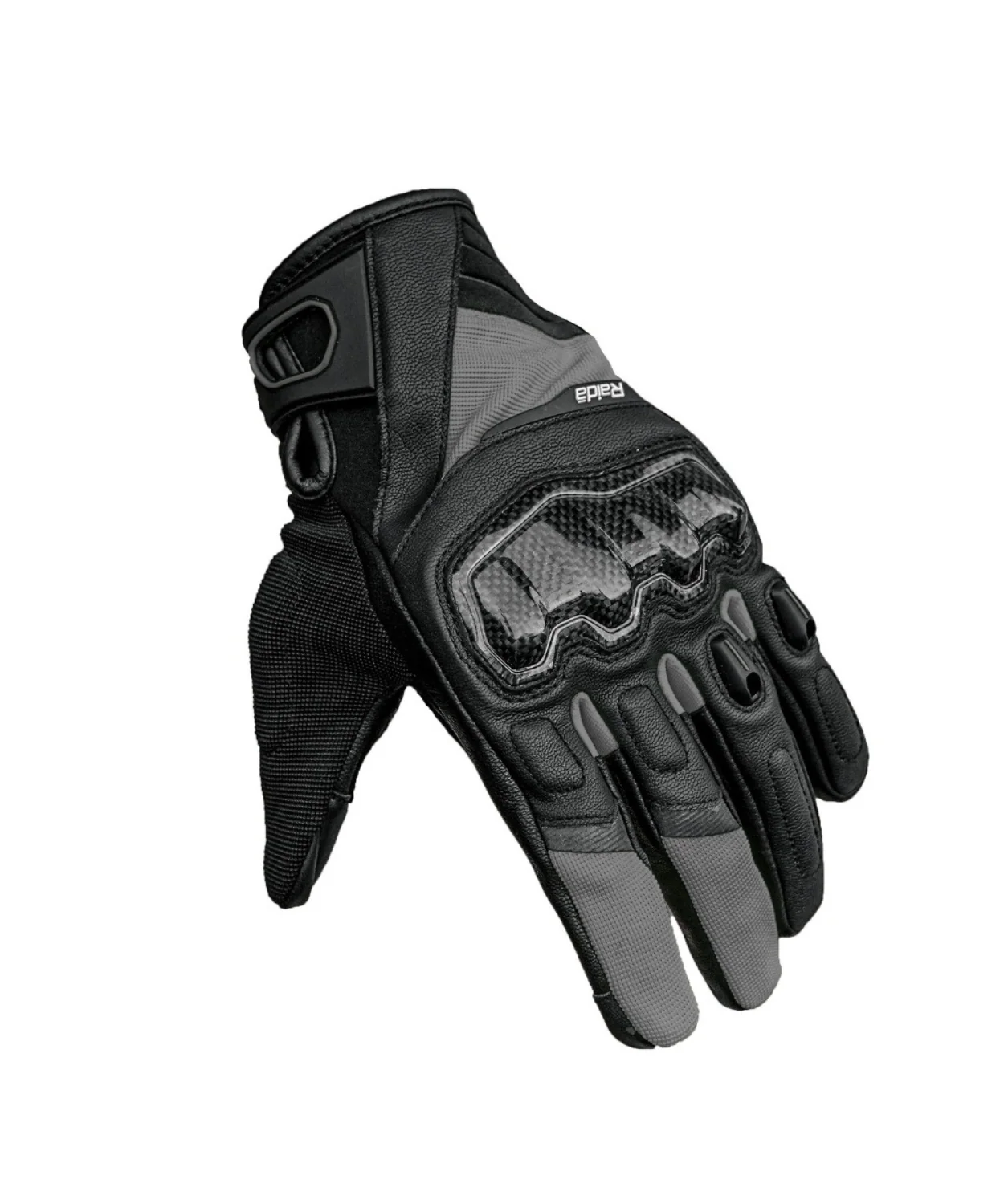 Raida Carbonite Riding Gloves - Grey