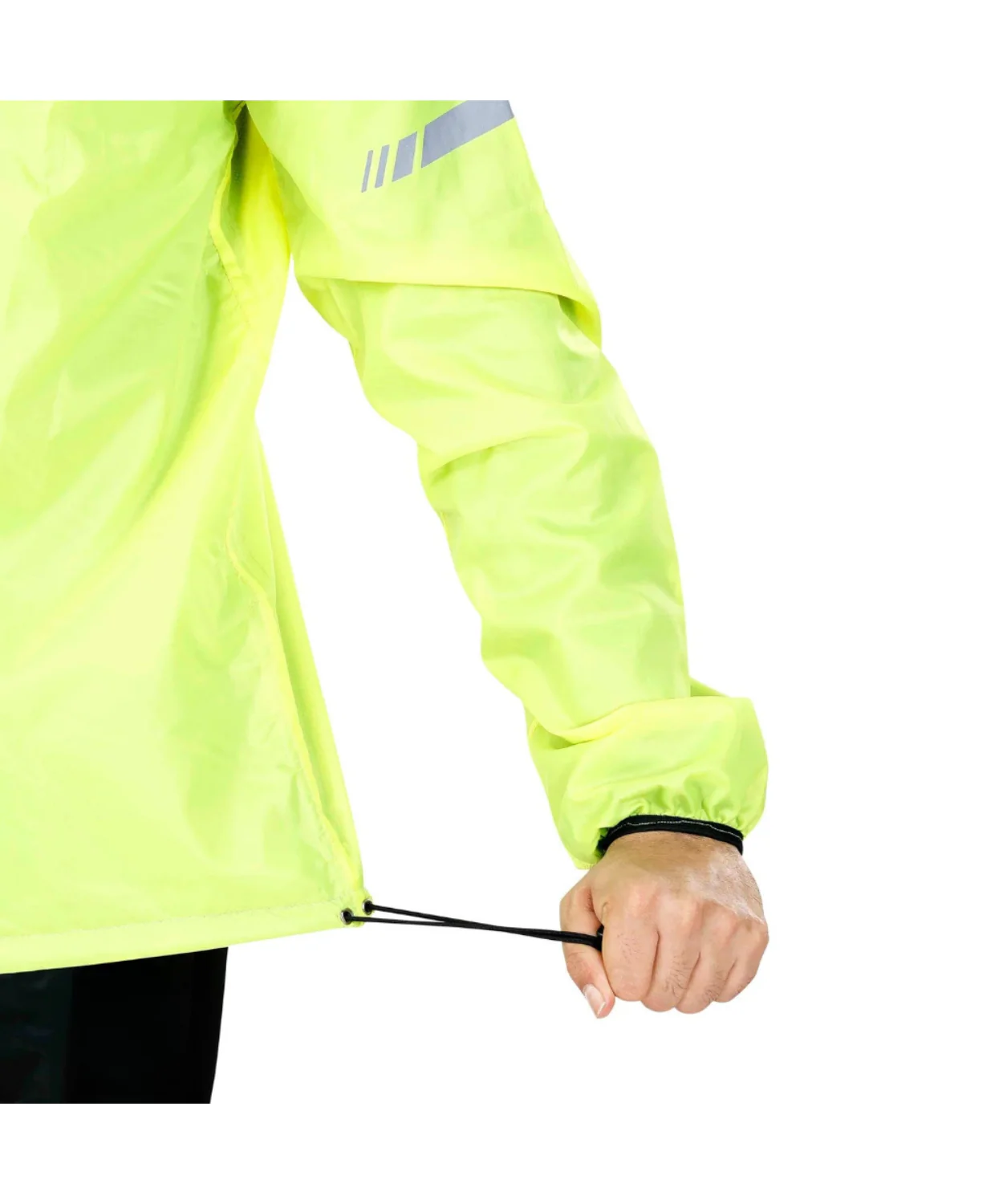 Raida Drymax 10k Rain Jacket - Hiviz - Image 5