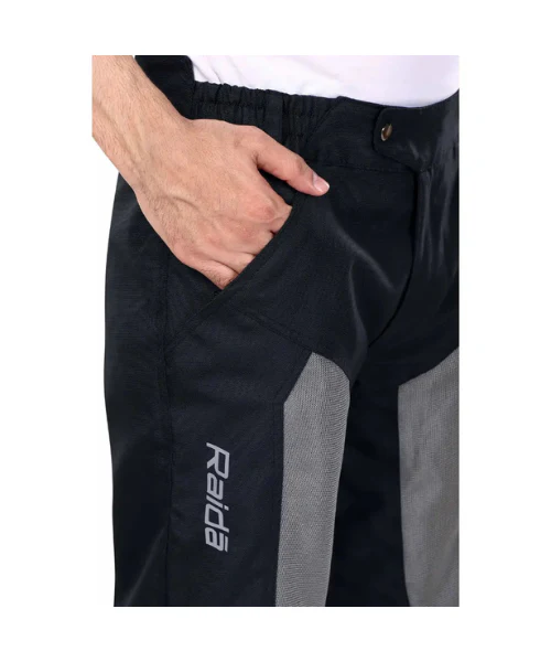 Raida Tourer Riding Pant - Black Grey - Image 6