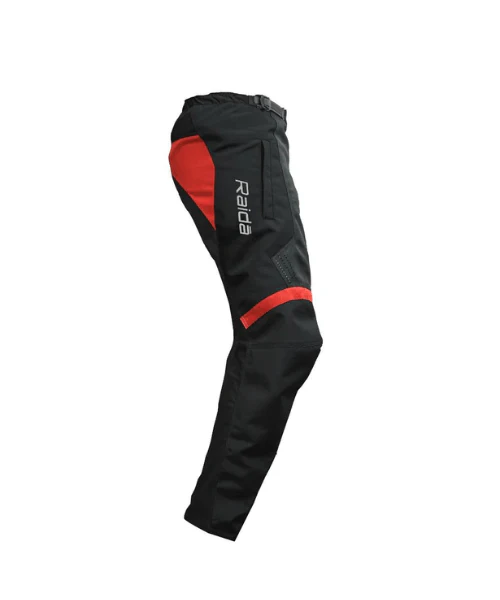 Raida Trailcraft Off Road Pant - Black Red - Image 3