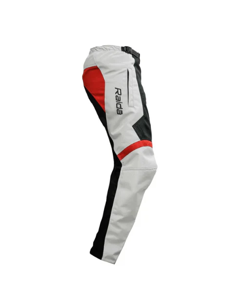 Raida Trailcraft Off Road Pants - Grey Red - Image 3