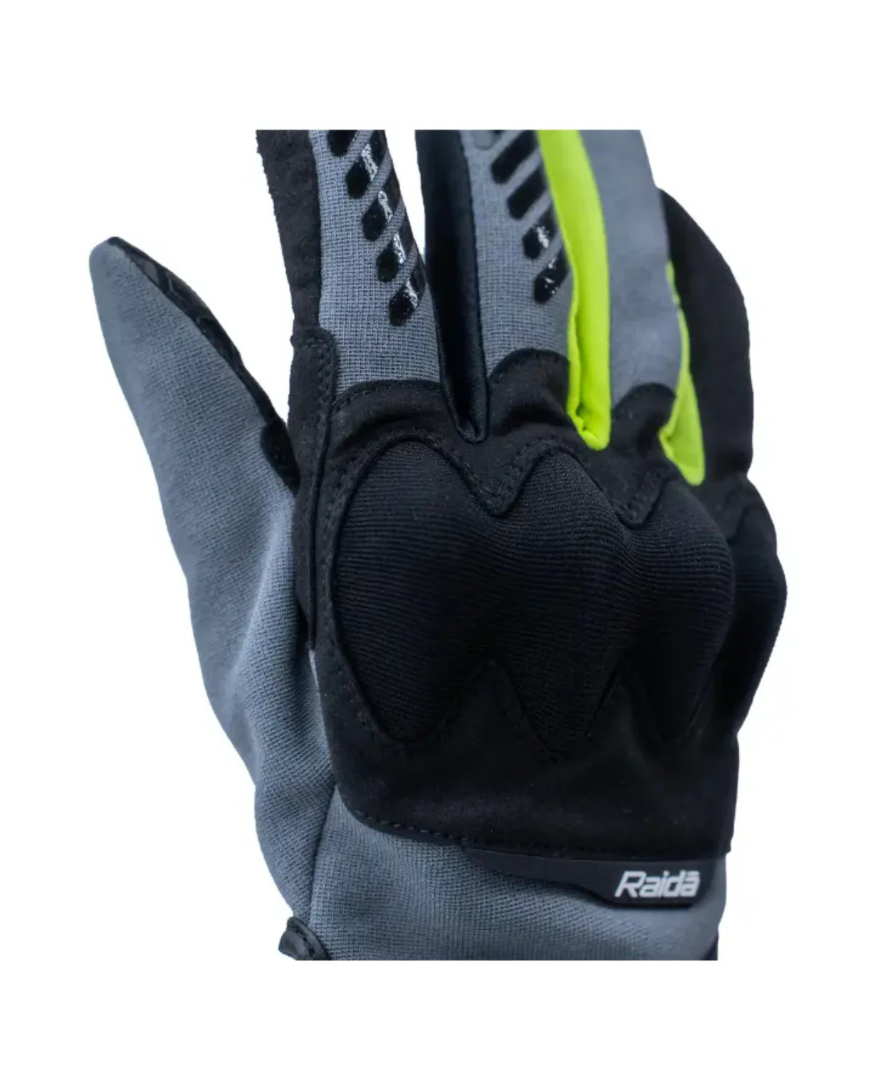 Raida Trailcraft Off Road Riding Gloves - Black Hi-viz - Image 2