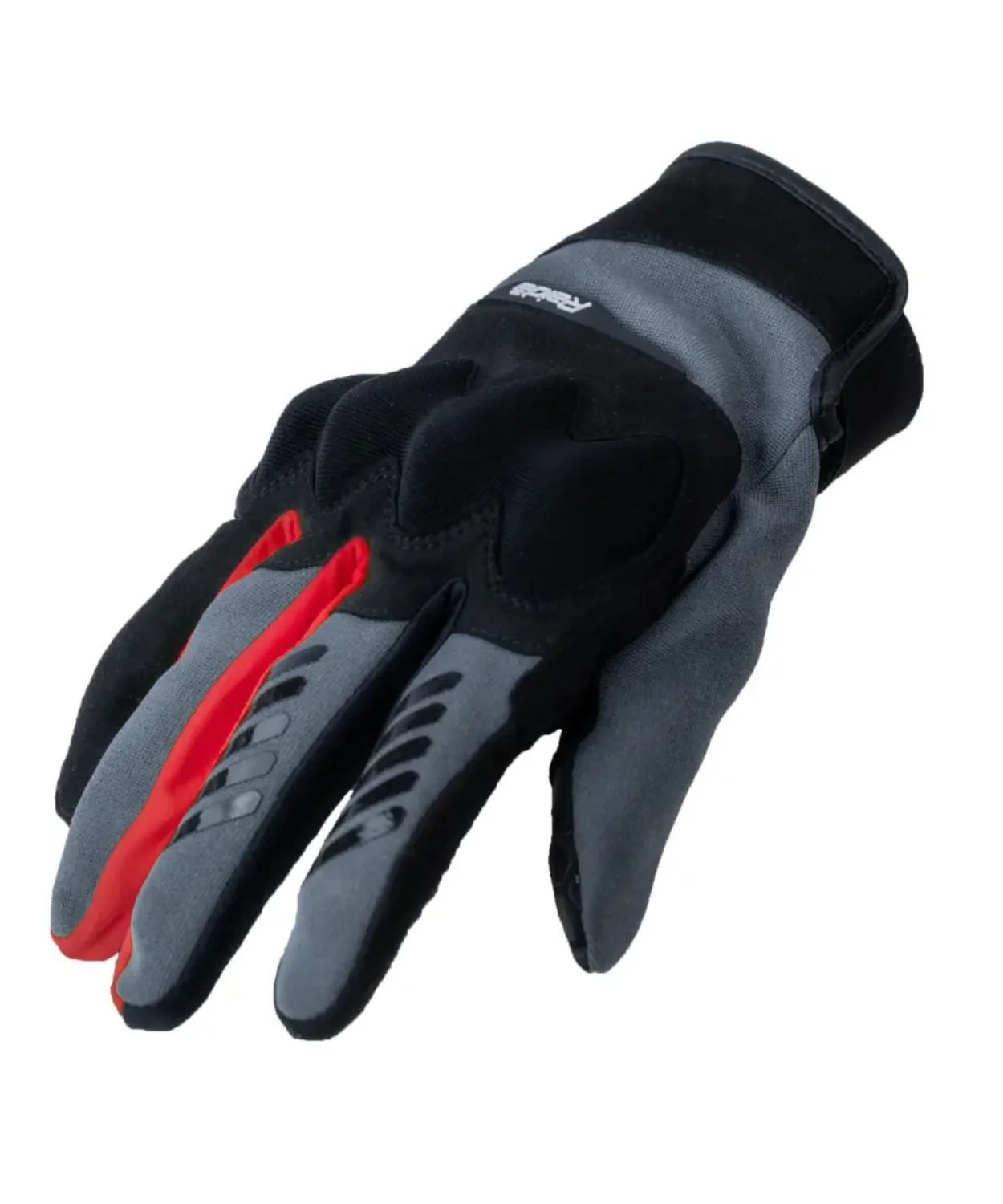 Raida Trailcraft Off Road Riding Gloves - Black Red - Image 2