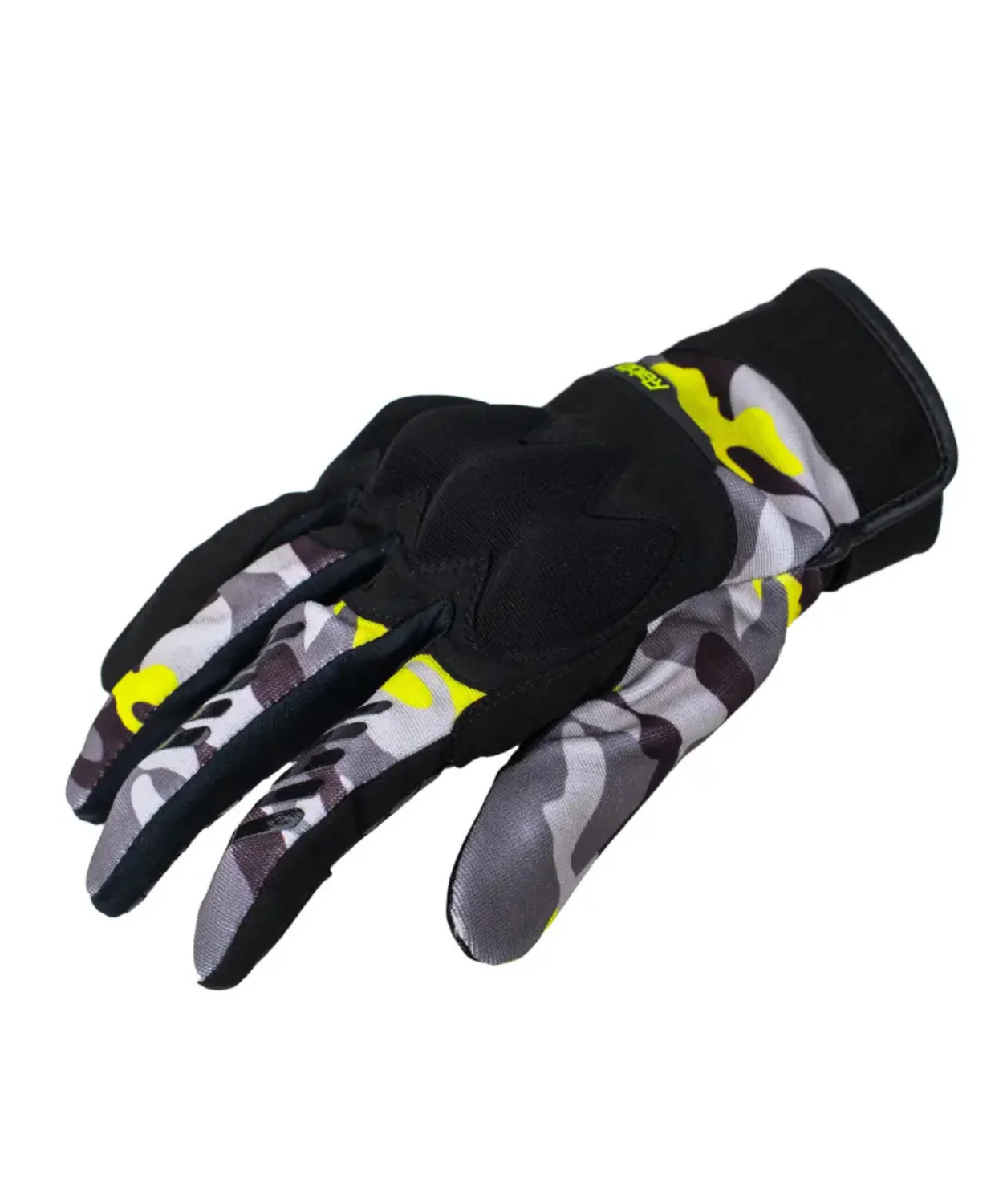 Raida Trailcraft Off Road Riding Gloves - Camo Hi-viz - Image 2
