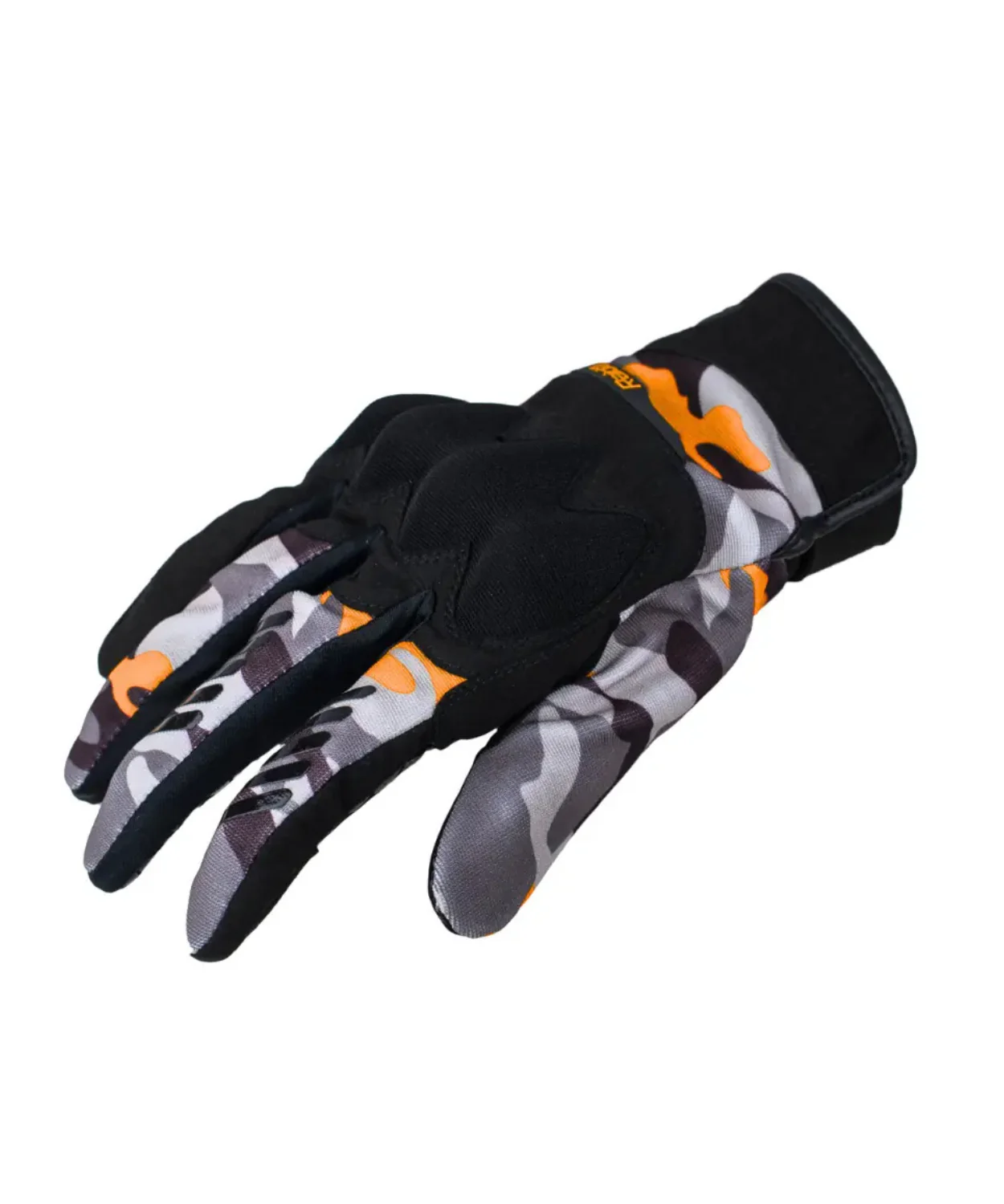 Raida Trailcraft Off Road Riding Gloves - Camo Orange - Image 3