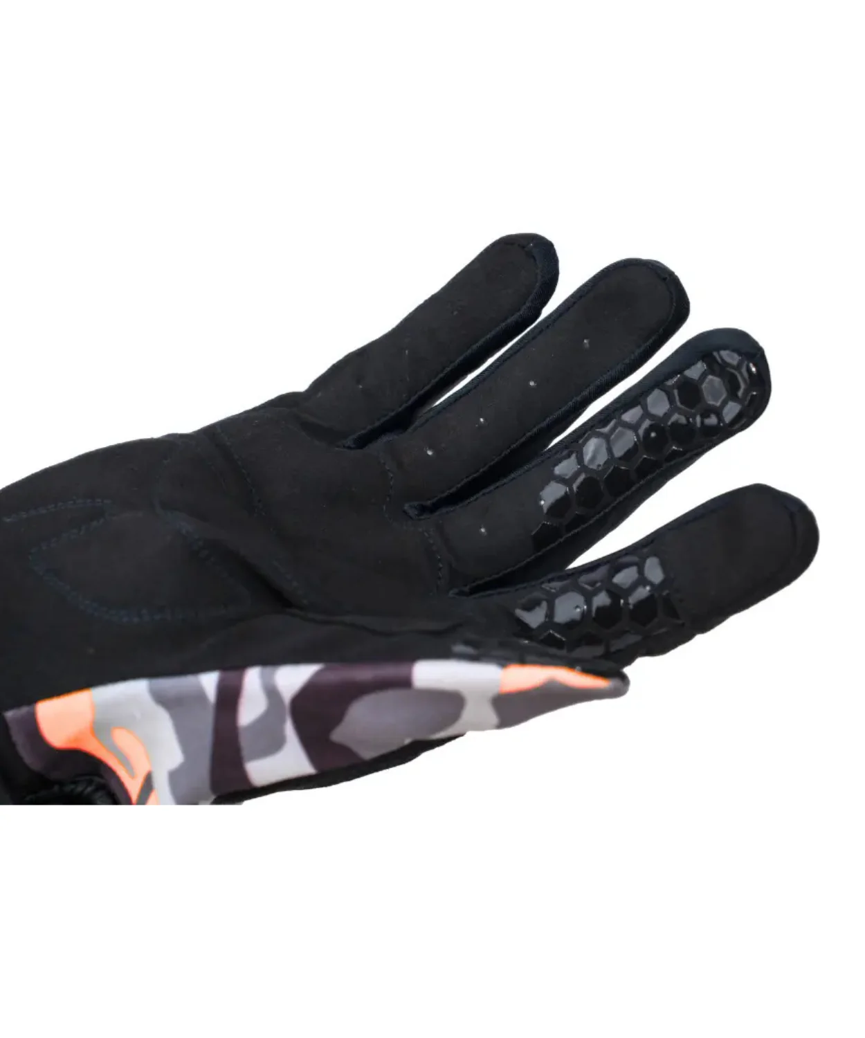 Raida Trailcraft Off Road Riding Gloves - Camo Orange - Image 5