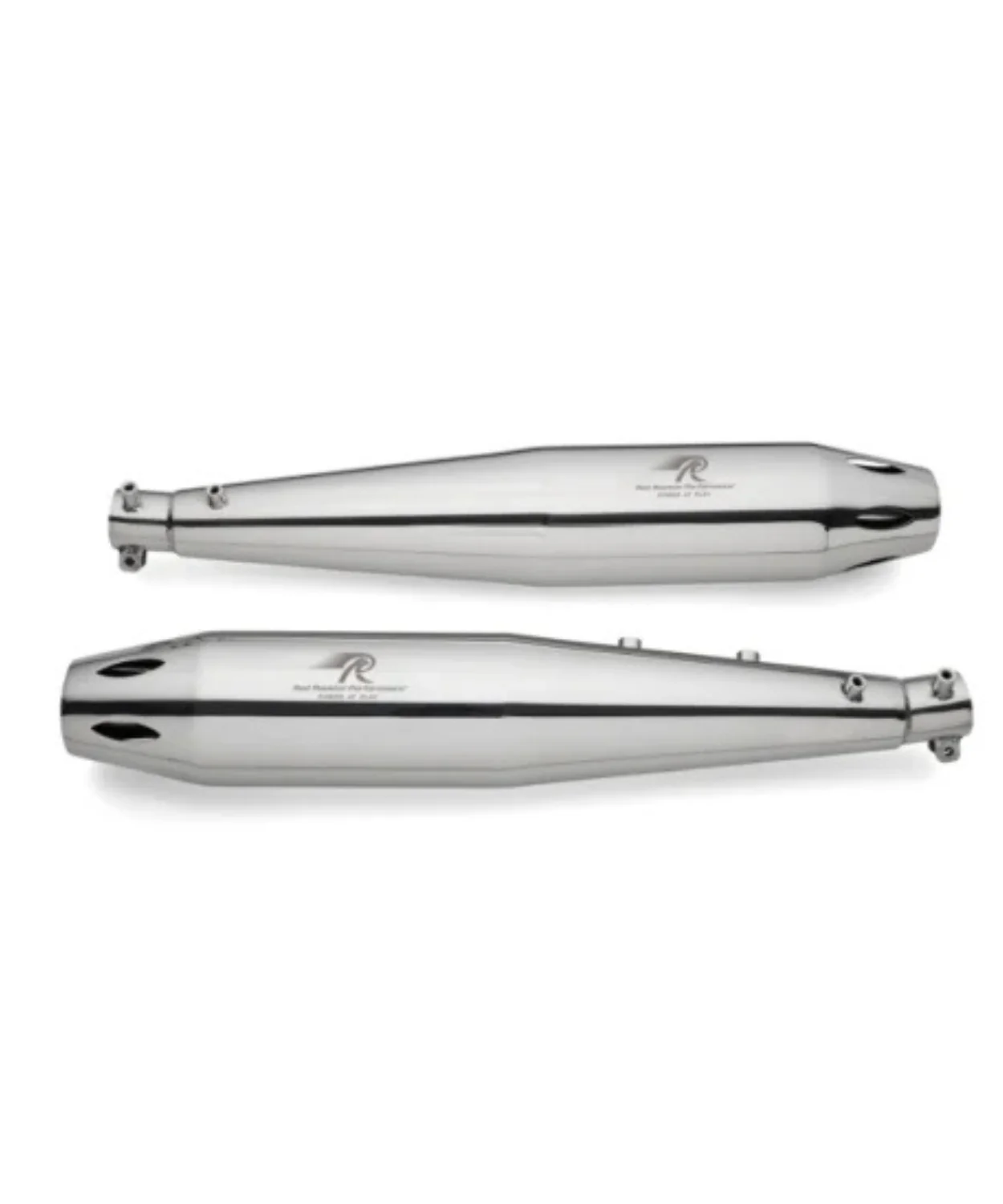 Red Rooster Performance Atlas Pro Exhaust for Royal Enfield Classic 650 - Silver Matte - Image 2