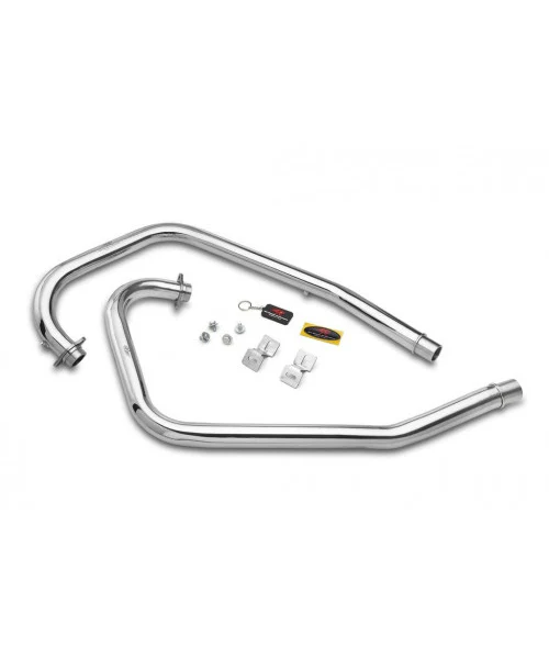 Red Rooster Performance Header Pipe for Interceptor 650 / GT 650 - Silver Polish - Image 2