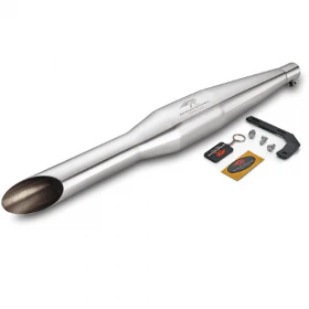Red Rooster Performance Rumbler Exhaust for Royal Enfield 350 / 500 / 525 - Image 3