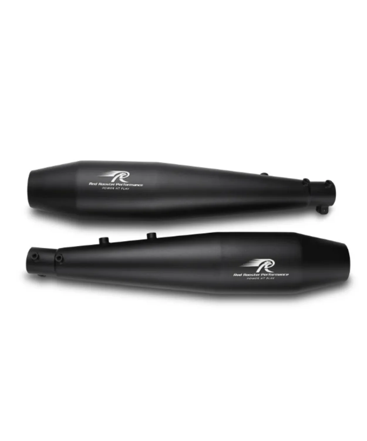 Red Rooster Performance Stellar Exhaust For Royal Enfield Interceptor 650 / GT 650 - Black Matte