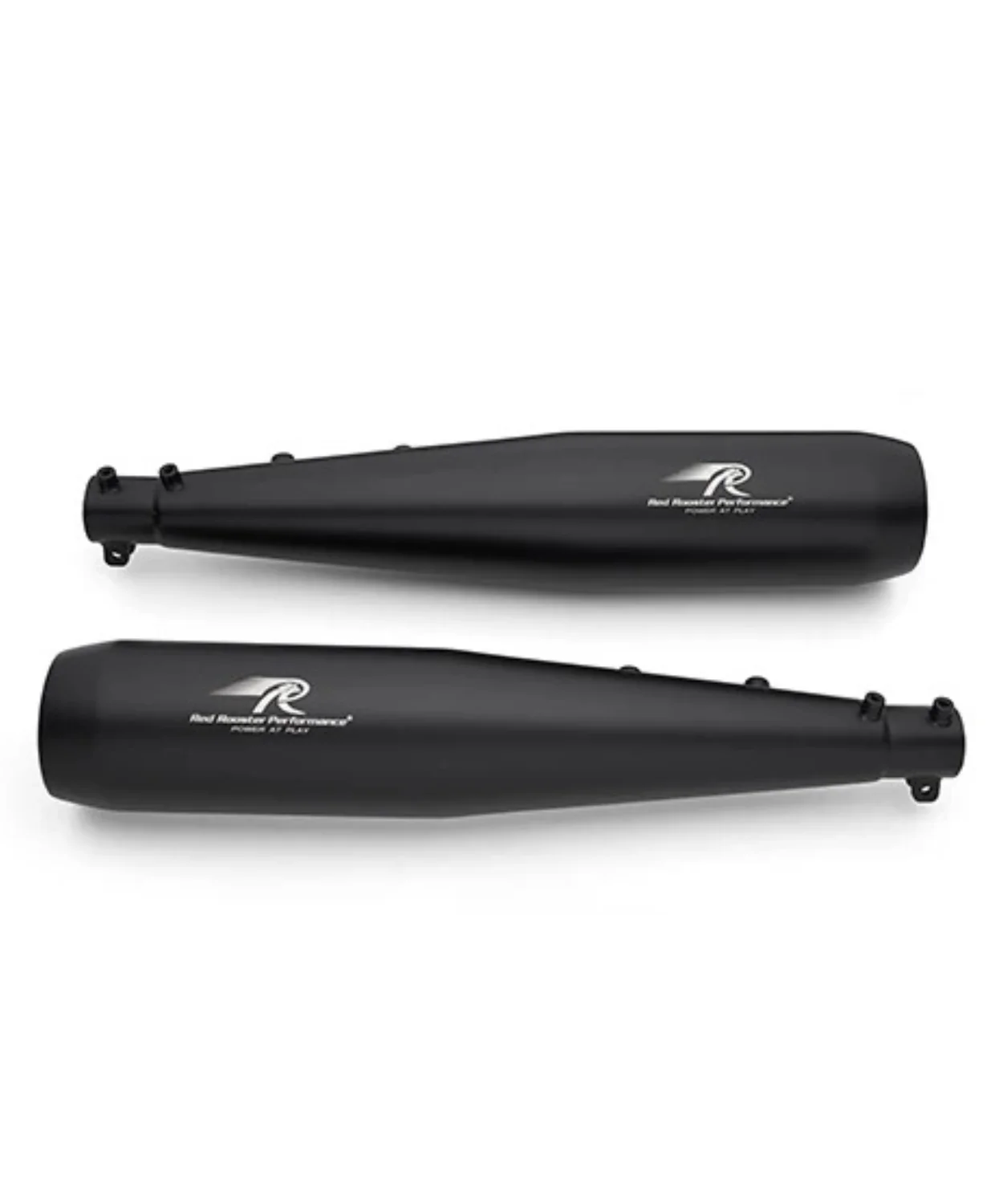 Red Rooster Performance Stellar Pro Exhaust For Royal Enfield Interceptor 650 / GT 650 - Black Matte