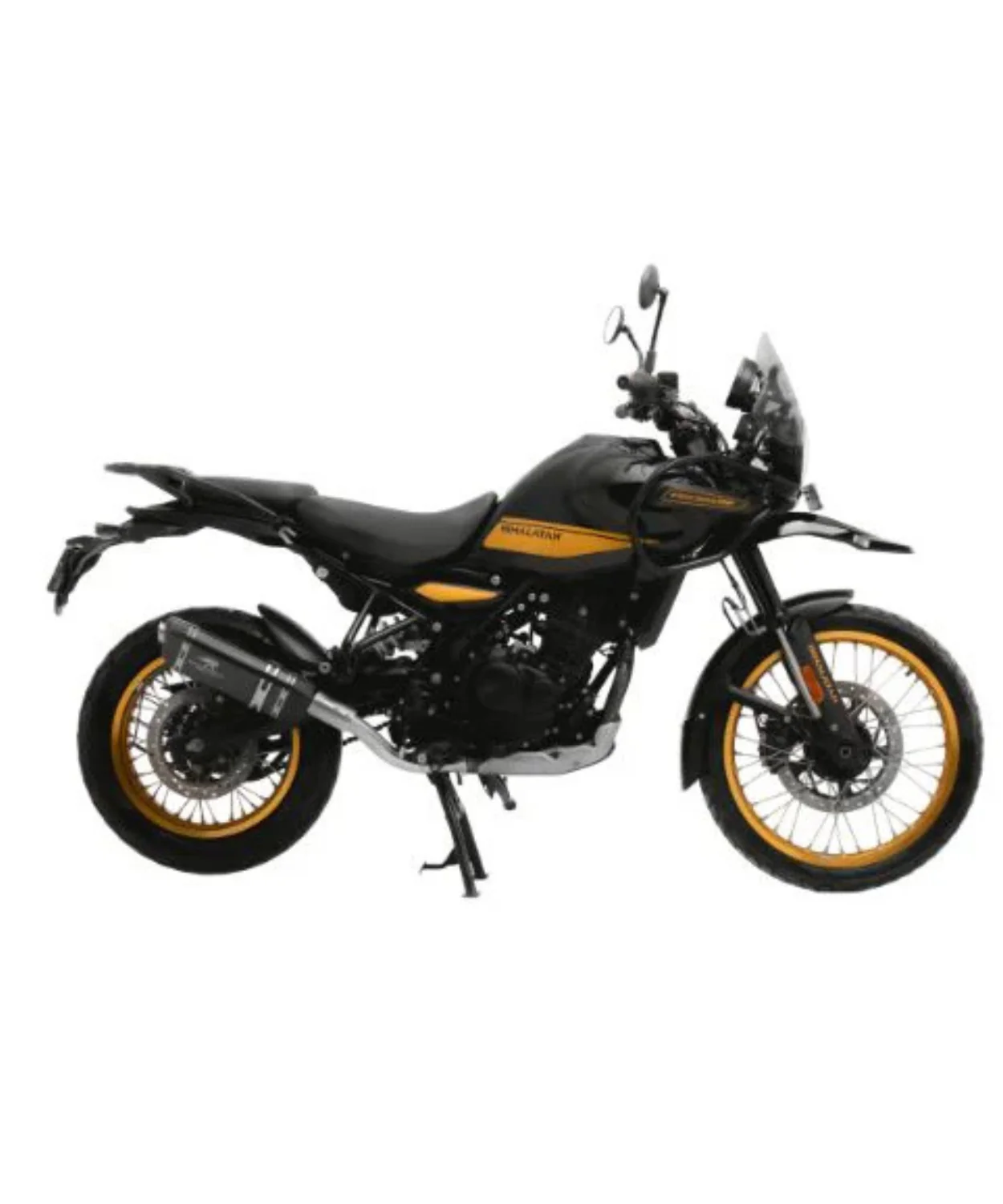 Red Rooster Performance Vertex Pro Exhaust for RE Himalayan 450 - Black Matte - Image 2
