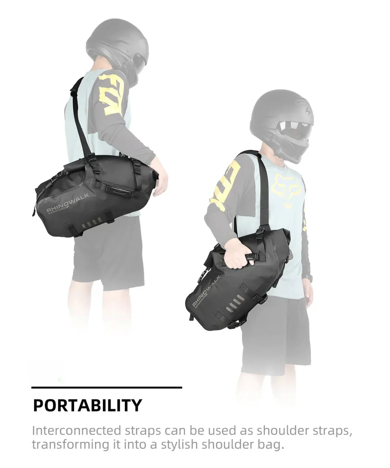 Rhinowalk 28L Waterproof Tail Bag - L - MT1428 - Image 7