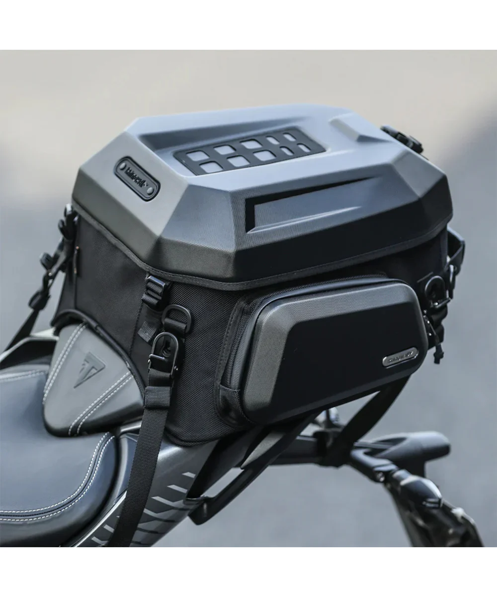 Rhinowalk Hard Shell Tail Bag 35L Carbon Black - MFT2310 - Image 2