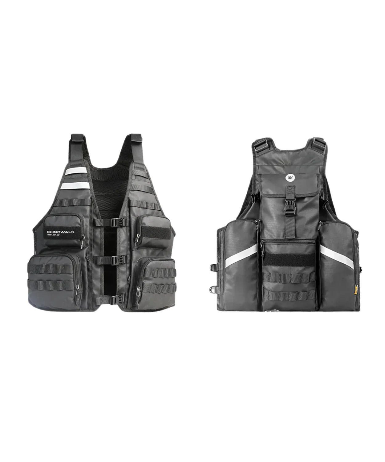 Rhinowalk Motorcycle Vest - M1012BK - Image 3
