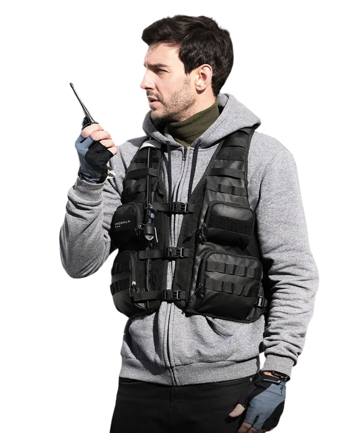 Rhinowalk Motorcycle Vest - M1012BK - Image 5