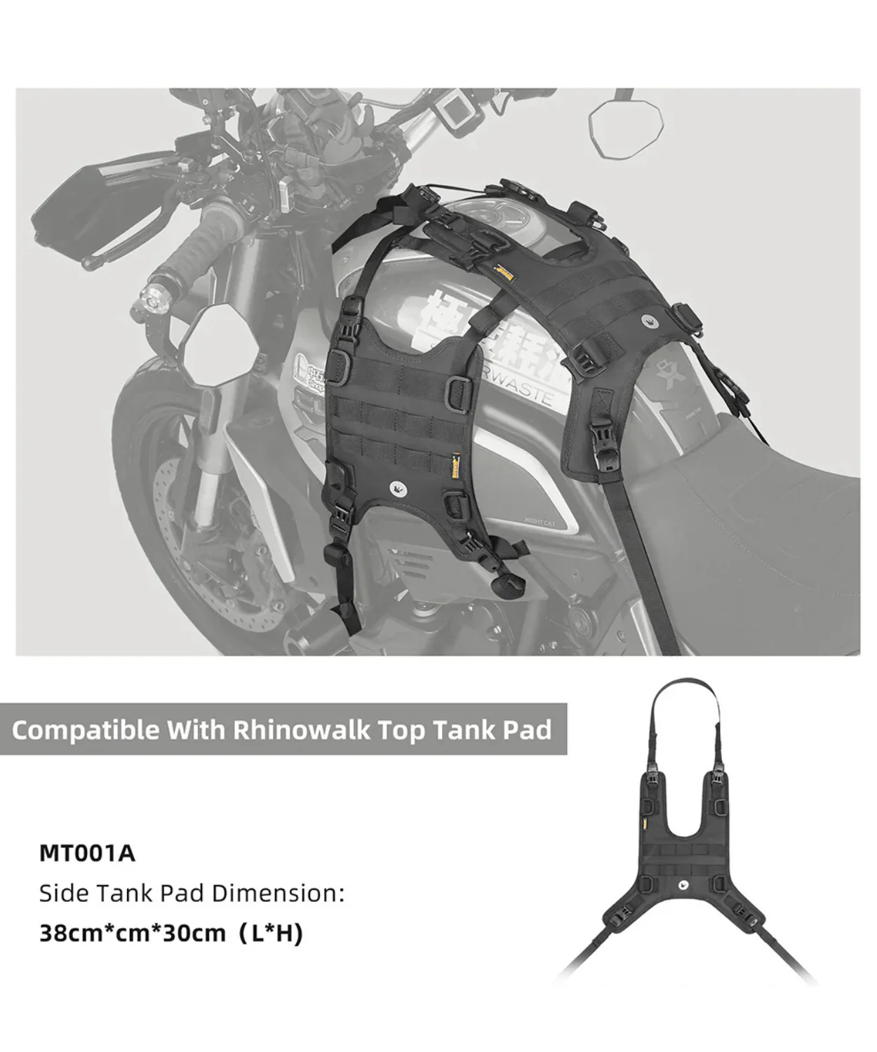 Rhinowalk Mounting Base for Tank Bag - MTR001B - Image 5