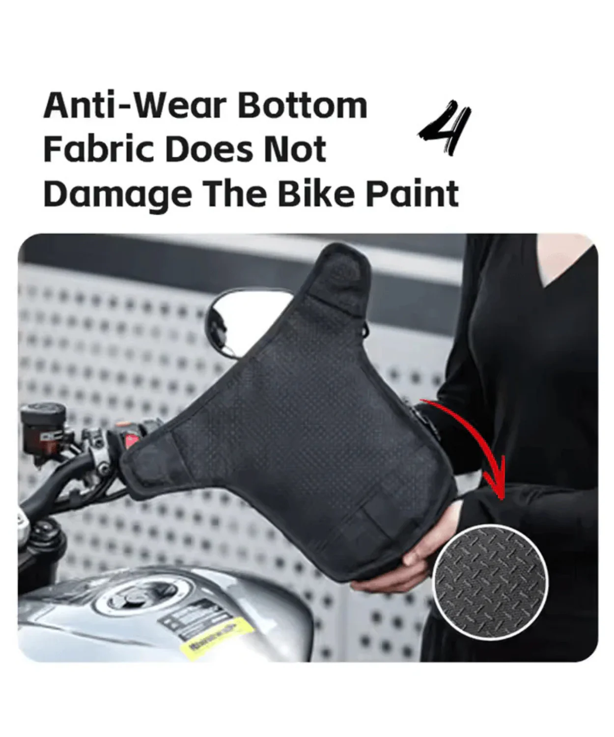 Rhinowalk Mechanic Series Magnetic Tank / Thigh Bag - MJX2008 - Image 5