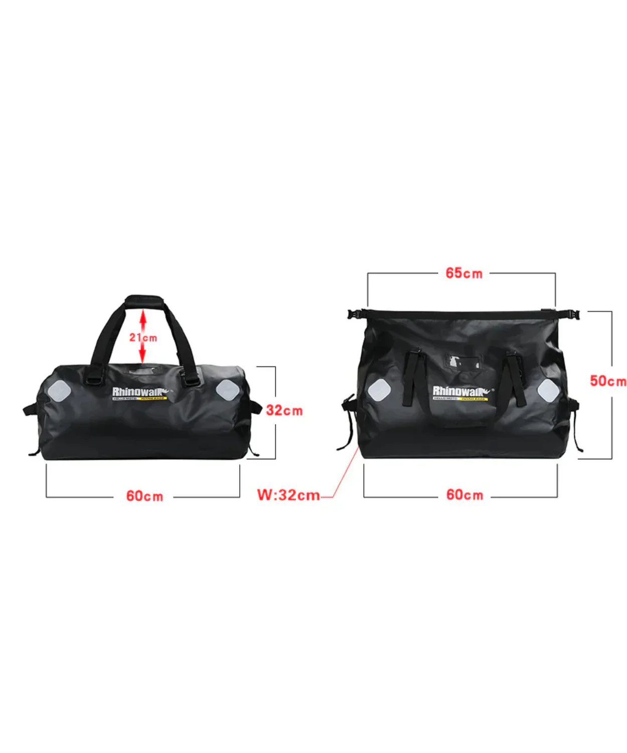 Rhinowalk Waterproof Duffel Bag 65L - MT20650 - Image 6
