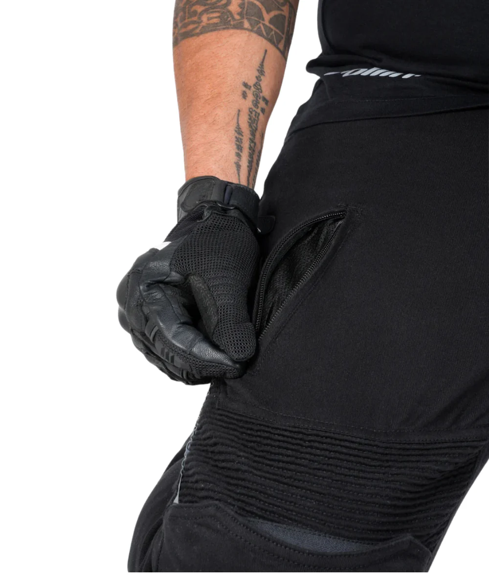 Rollin Denims Genesis 2.0 CORE-X Riding Jeans with Armour - Jet Black - Image 4