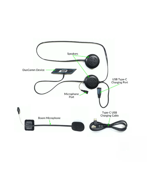 Route95 Duocomm Rider-to-Rider Helmet Bluetooth And Intercom - Image 3