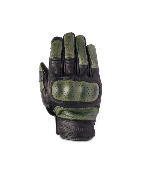Royal Enfield Urban Tourer Riding Gloves - Olive Green - Image 2