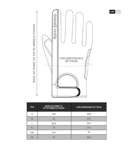 Royal Enfield Urban Tourer Riding Gloves - Olive Green - Image 6