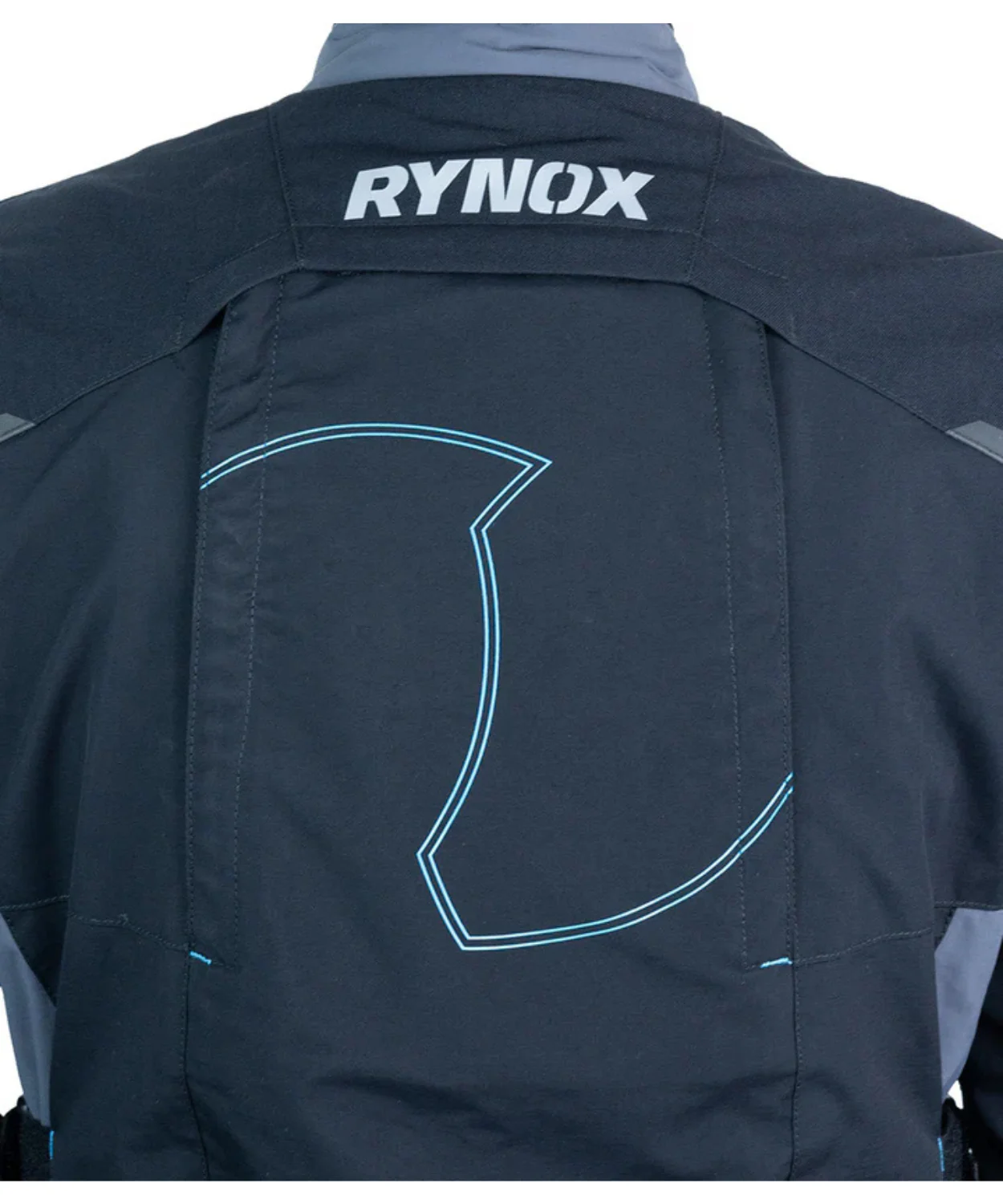 Rynox Advento Pro Riding Jacket - Black Blue - Image 12