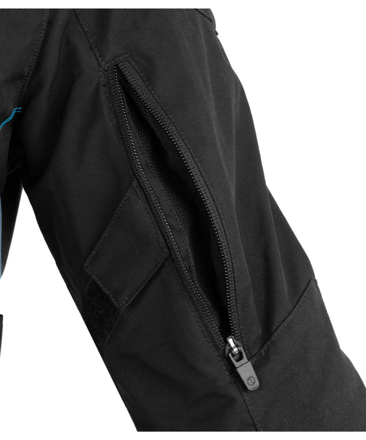 Rynox Advento Pro Riding Jacket - Black Blue - Image 4