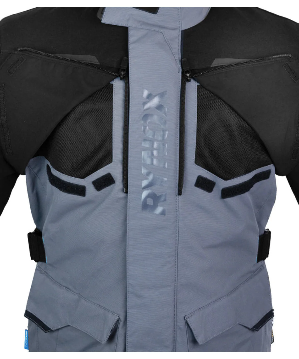 Rynox Advento Pro Riding Jacket - Black Blue - Image 7