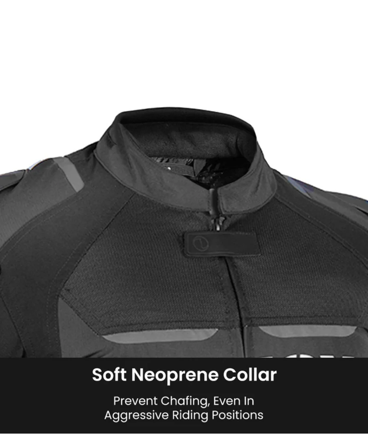 Rynox Apex Evo CE Certified Class AA Riding Jacket - Black White - Image 9