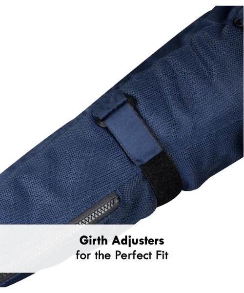 Rynox Cypher GT Riding Jacket - Navy Blue - Image 8