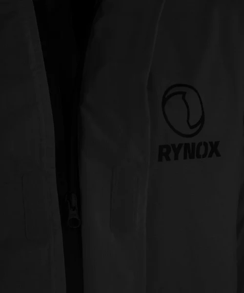 Rynox H2GO Pro 3 Rain Jacket - Black - Image 7