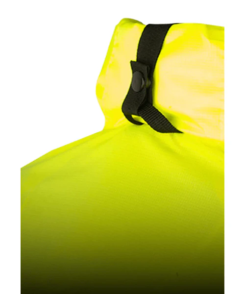 Rynox H2GO Pro 3 Rain Jacket - Hiviz Green - Image 3