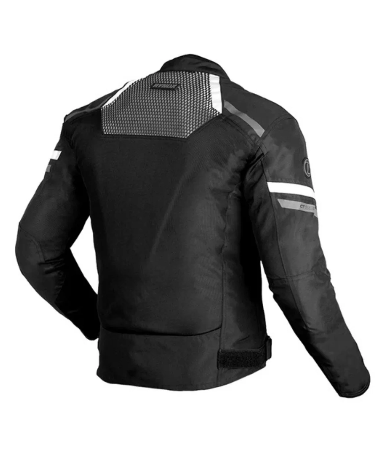 Rynox Helium GT3 Jacket - Black White - Image 2
