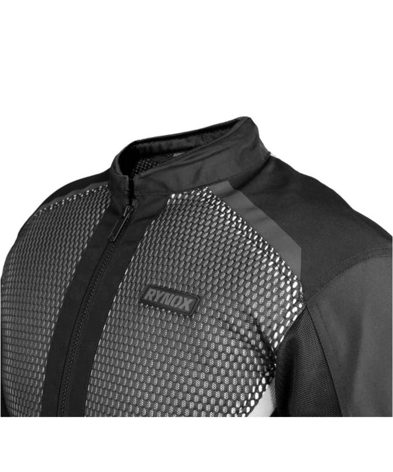 Rynox Helium GT3 Jacket - Black White - Image 7