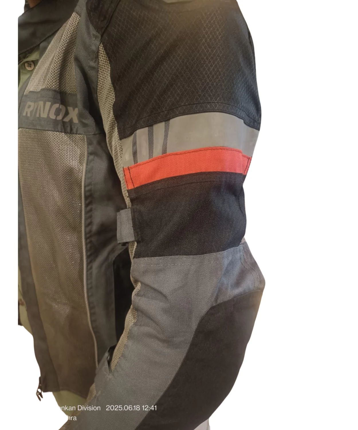 Rynox Storm Evo Riding Jacket - Black Grey - M (Open Box) - Image 4