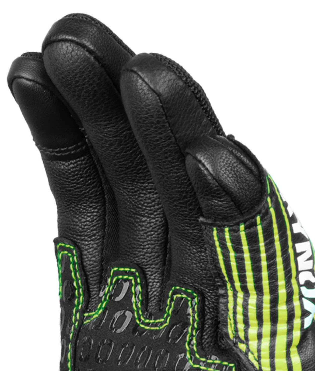 Rynox Tornado Pro 4 Riding Gloves - Black Hi Viz Green - Image 6