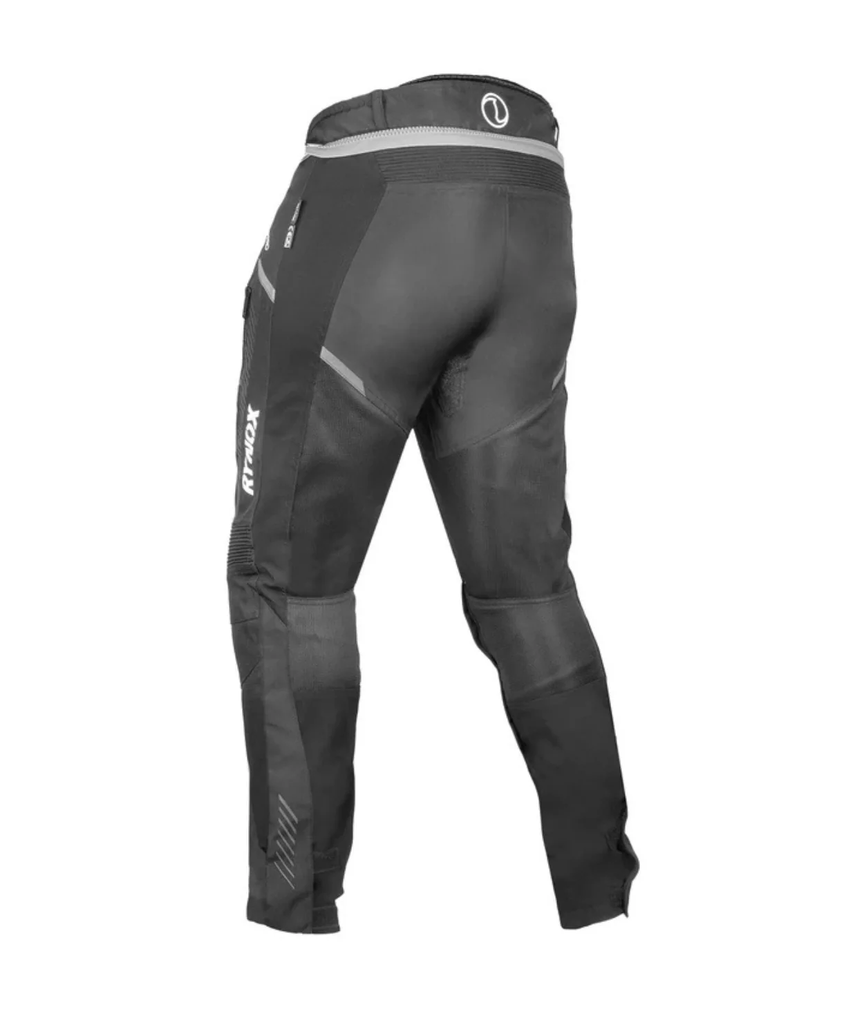 Rynox Tornado Pro Pants Riding Pants - Black - Image 2