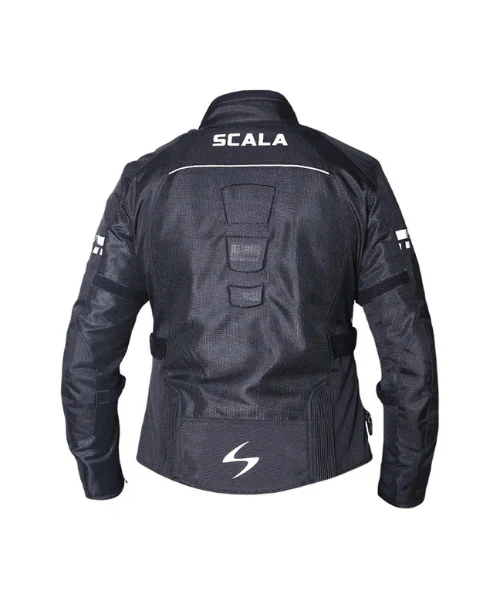 Scala Akira V2 Women Riding Jacket - Black - Image 4