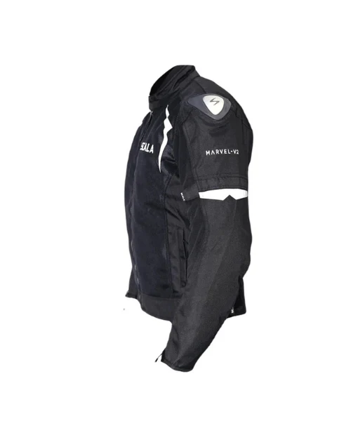 Scala Marvel V2 Riding Jacket - Black - Image 4